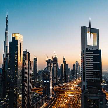 Dubai sunset