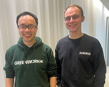 Kieran John and Richard Ng