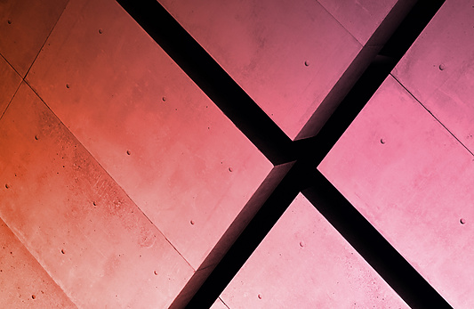 X logo on pink