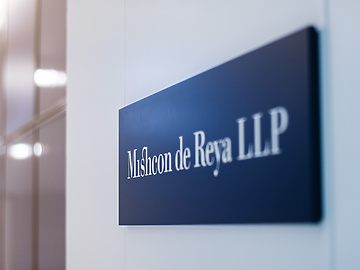Mishcon de Reya Sign