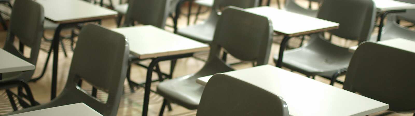 Classroom of chairs and tables