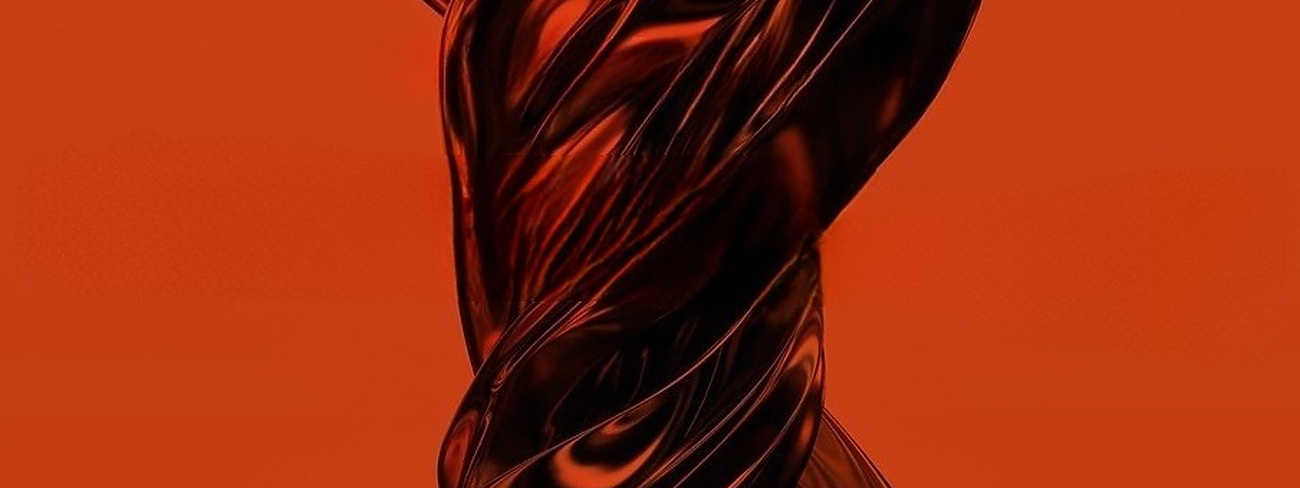a close-up of a red object