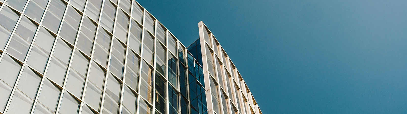 a low angle view of a building
