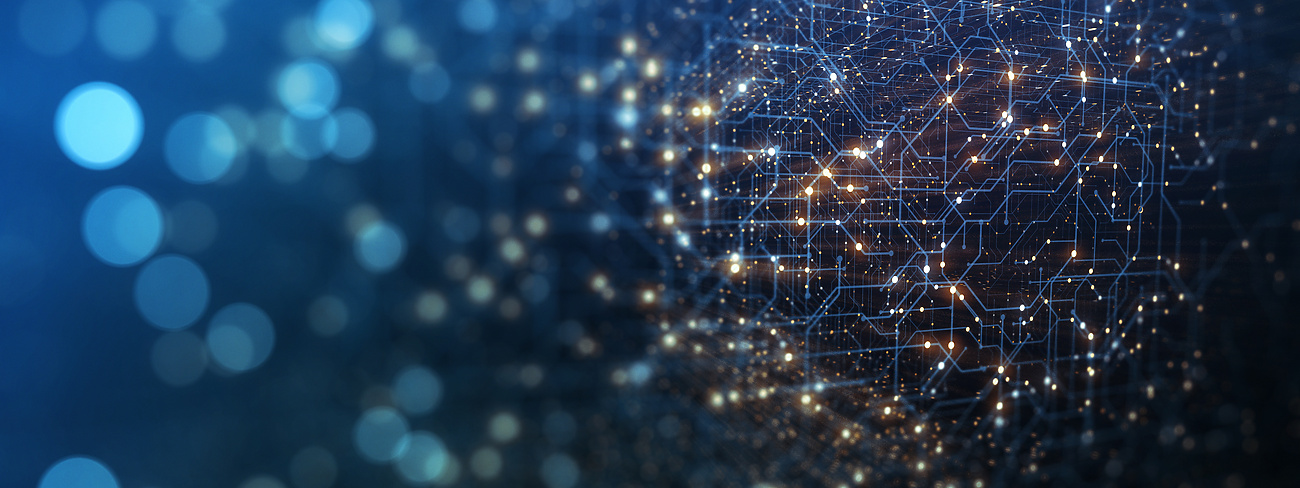 Artifical intelligence AI abstract