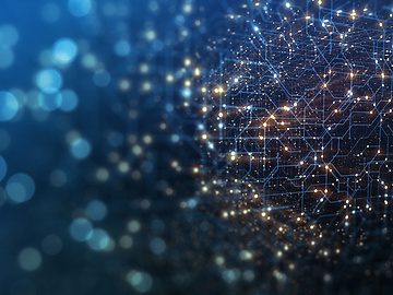 Artifical intelligence AI abstract