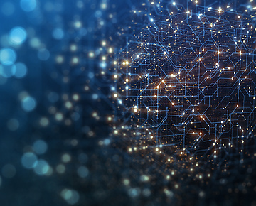 Artifical intelligence AI abstract