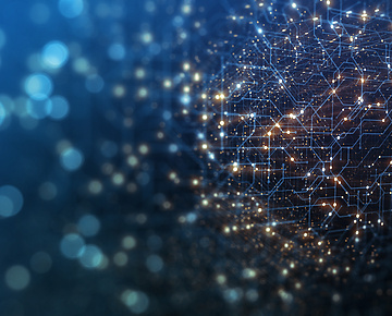 Artifical intelligence AI abstract