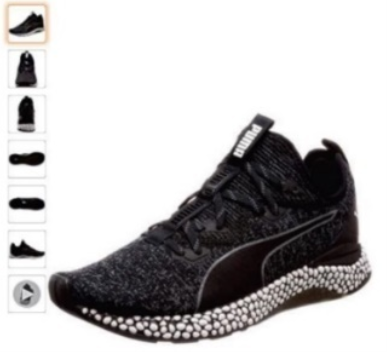 Puma's 'pebble like' sole