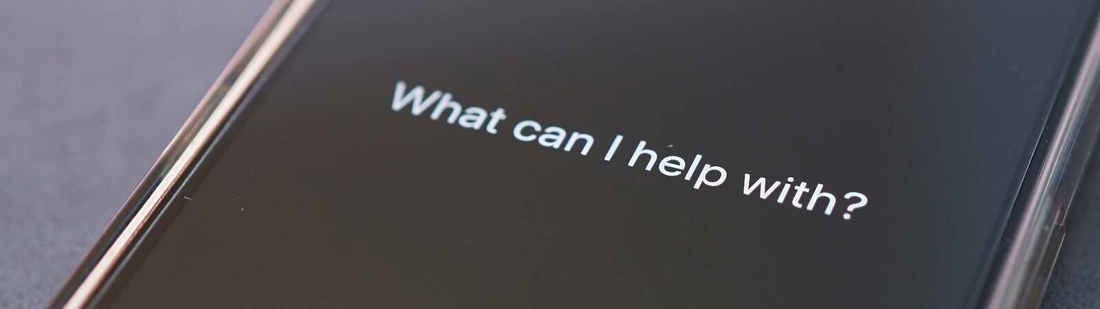 A mobile phone with an AI chat open