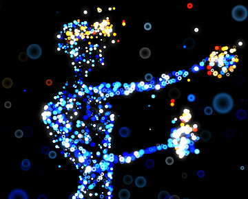 virtual reality person