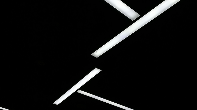 abstract lights on dark background