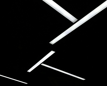 abstract lights on dark background