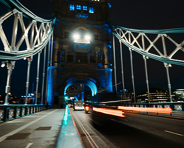 Tower Bridge at night