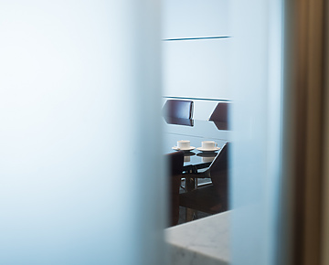 close up of a meeting room