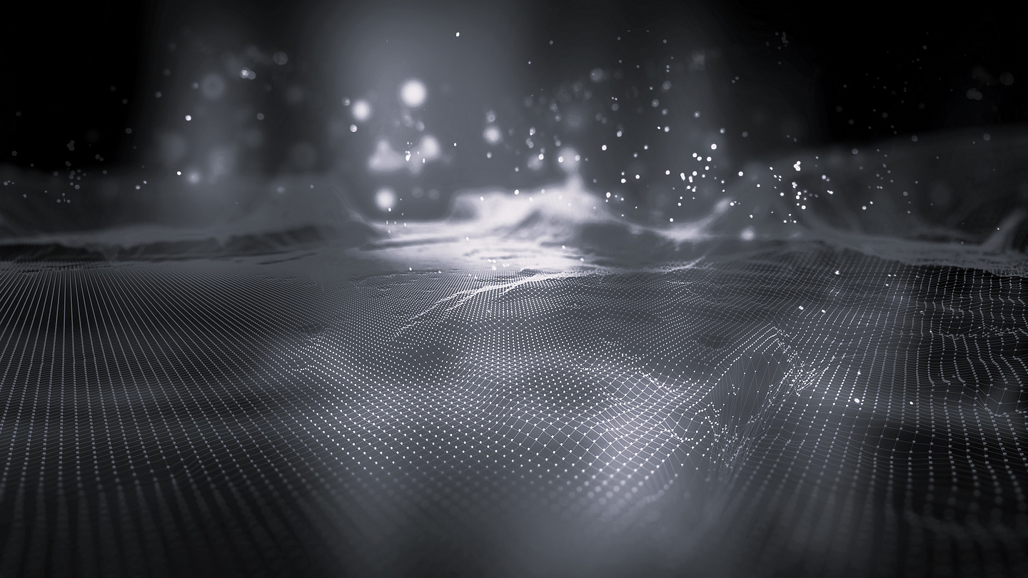 a black and white image of a wave