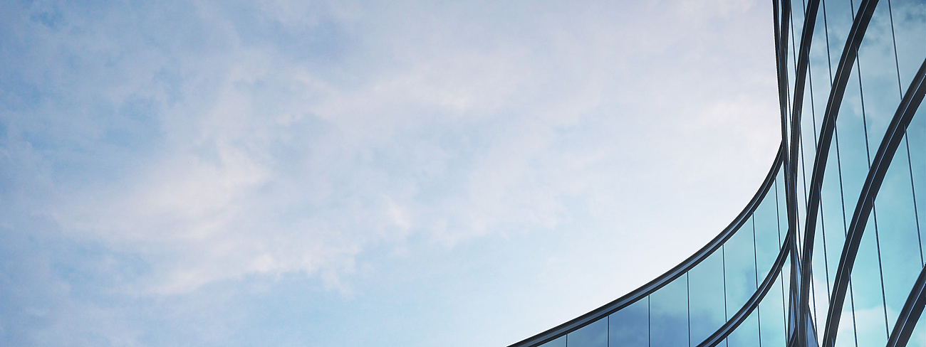 Abstract Glass Building