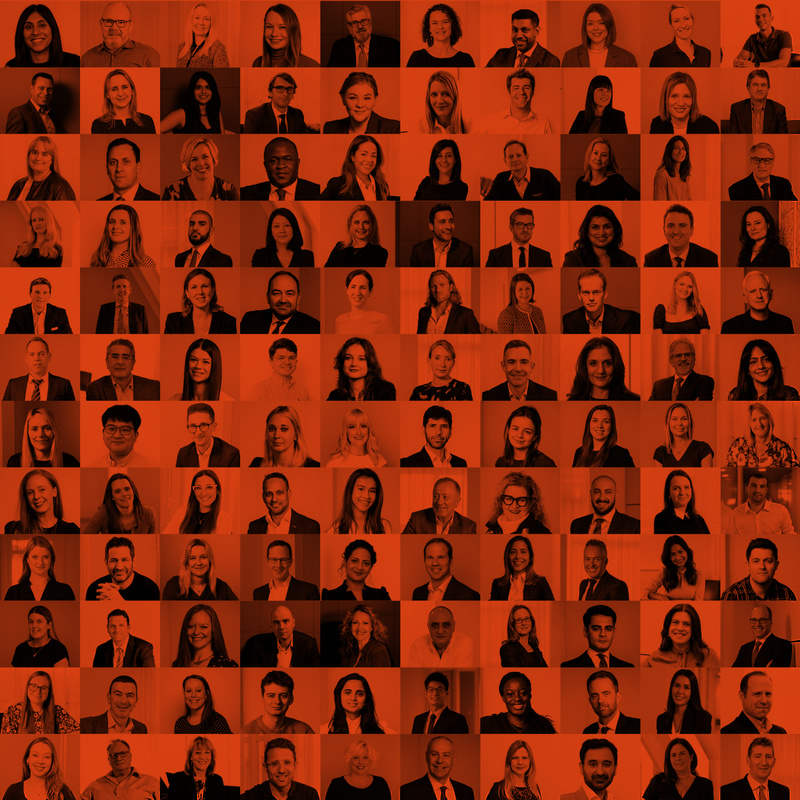 A collage of Mishcon People