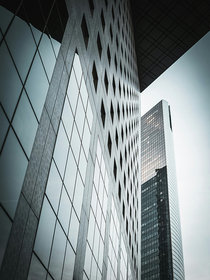 a low angle view of a building