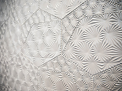 a close up of a glass