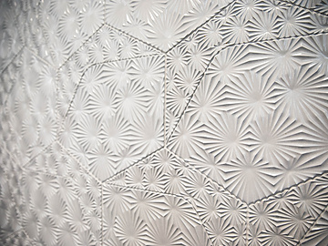 a close up of a glass