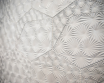 a close up of a glass