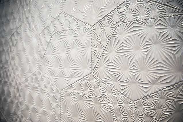 a close up of a glass