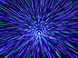 abstract blue and green lights