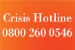Crisis Hotline 0800 260 0546